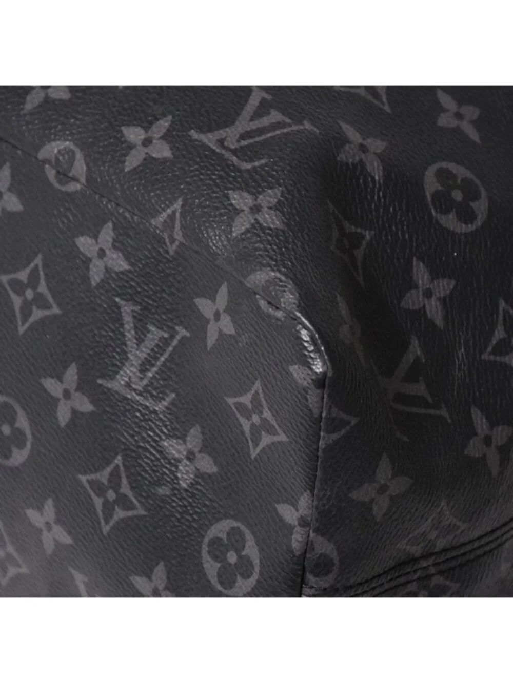 Louis Vuitton Monogram Eclipse Cabas Light Tote Bag Black
